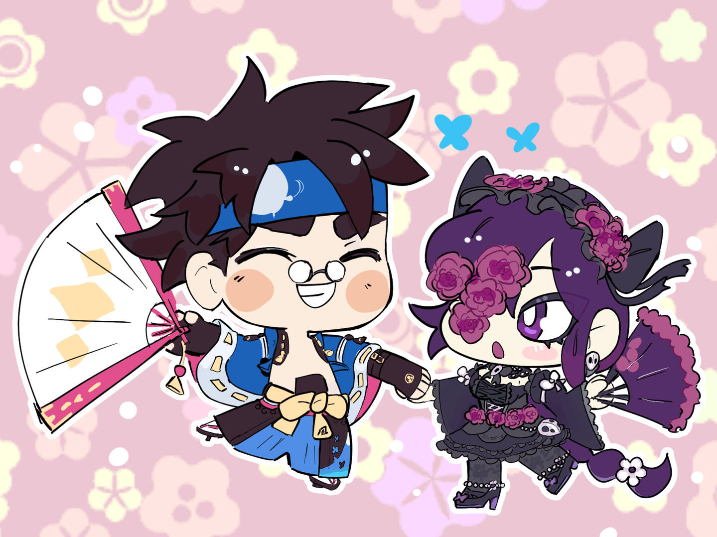 Pair cheebs